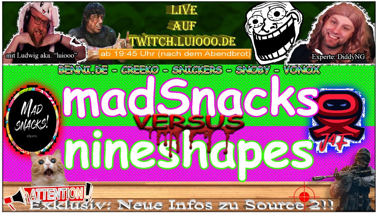 ESL Meisterschaft | madSnacks vs. nineshapes