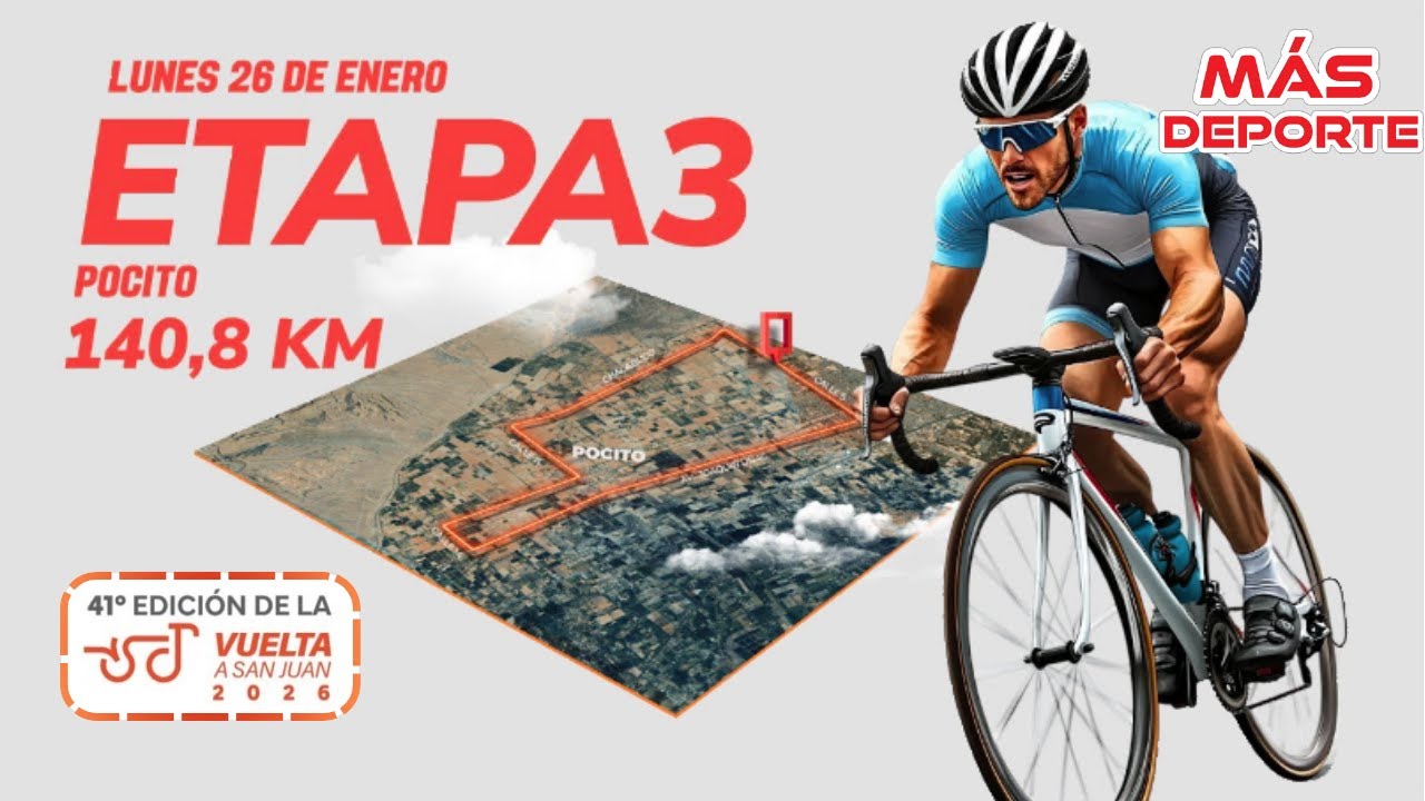 VUELTA A SAN JUAN 2026 I ETAPA 3 - POCITO I CICLISMO