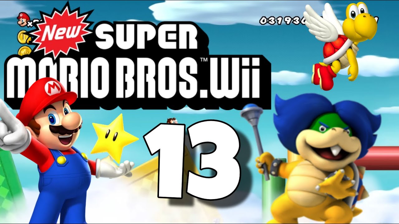 NEW SUPER MARIO BROS. WII 🍄 #13 Rocky Airship & Cloudy Outlook