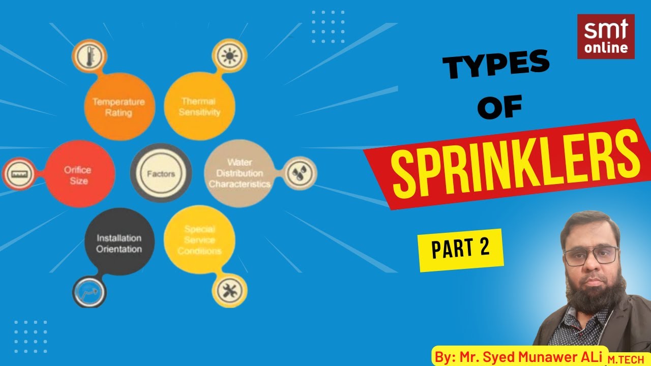 Types of Sprinklers Part 2 - 2021 Updated