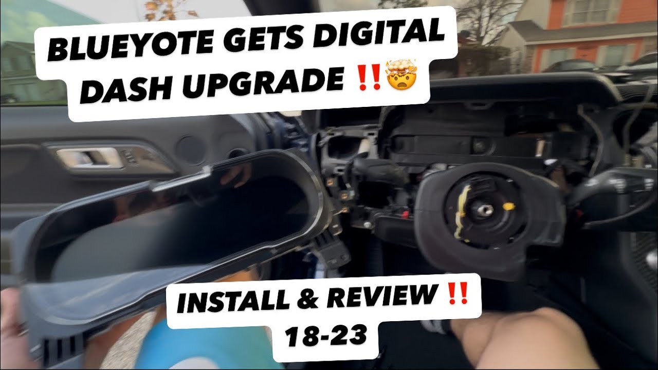 BLUEYOTE GETS DIGITAL DASH UPGRADE 🤯‼️ ( INSTALL & REVIEW ) ‼️
