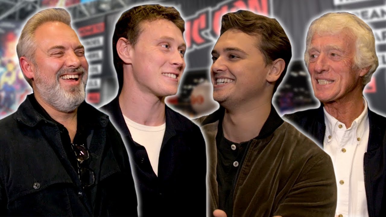 1917: Sam Mendes, Roger Deakins, Dean-Charles Chapman, and George MacKay at NYCC