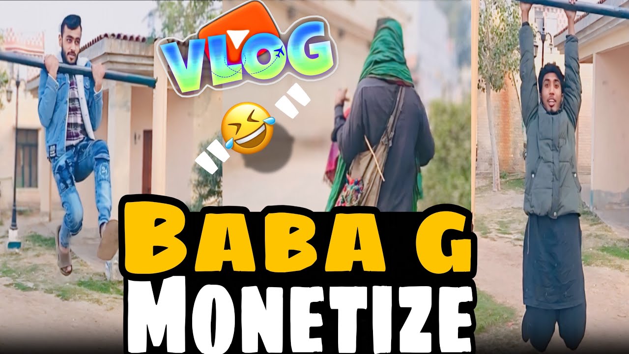 Baba g channel monetize kab Hoga 🤣 and Park me  Workout 🏃🏻