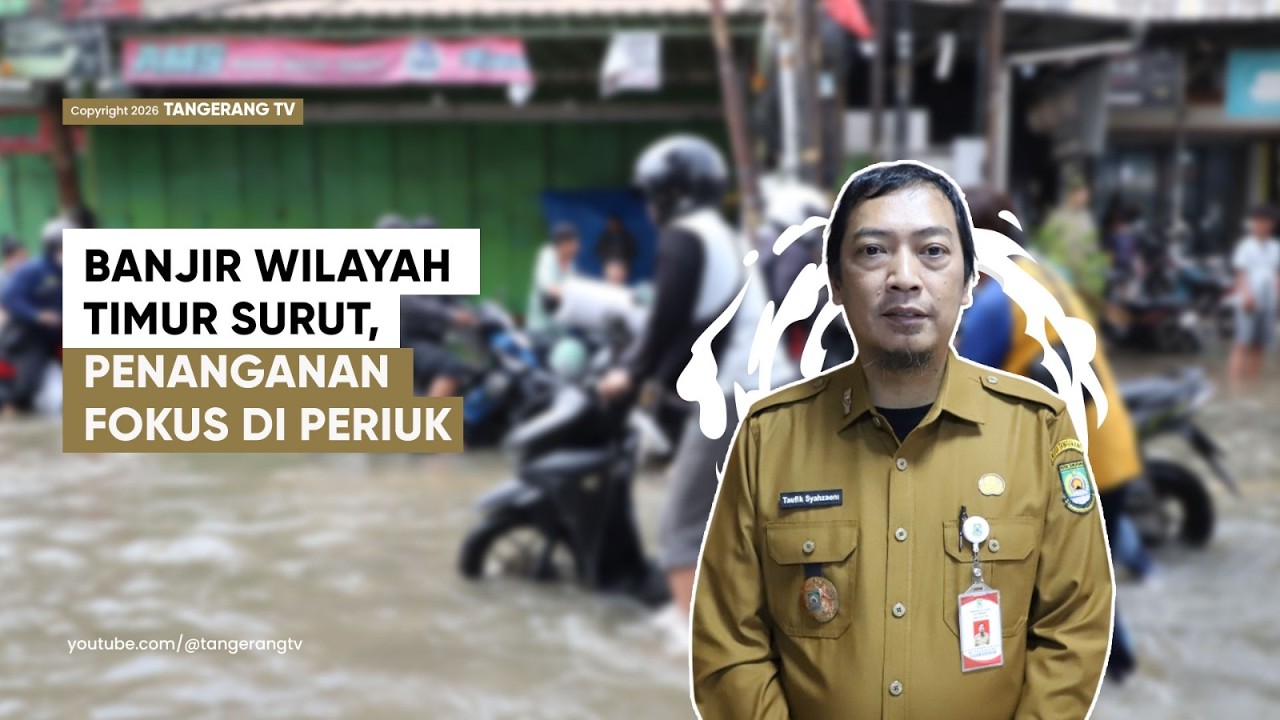 Puluhan Pompa Dioperasikan, DPUPR Kota Tangerang Fokus Tangani Banjir di Periuk [TangerangTV]