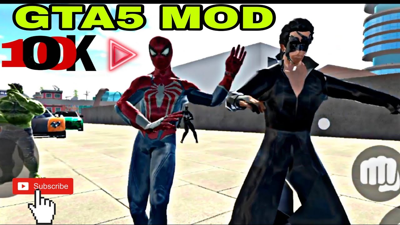 Car ko aise urate hay Hulk gem play ⏯️ Indian bike drive 3d