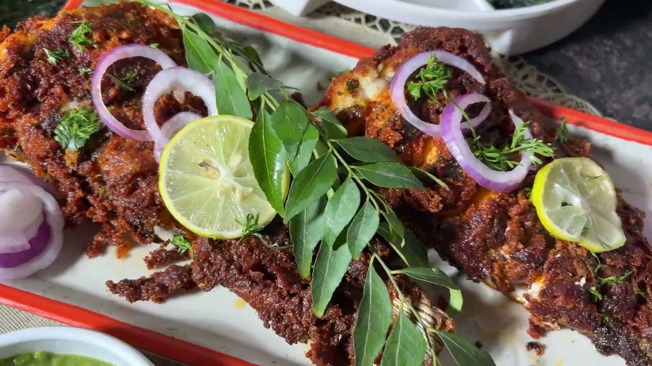 रेस्टुरेंट स्टाईल रोहु फ़िशफ़्राई ।fish fry #seafood #nonveg #video #meal #niwalaswaadka  #trending