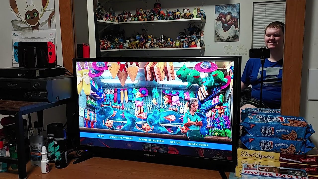 Menu Walkthrough Of Disney Pixar: Toy Story 4 2 Disc Blu-Ray From 2019🎡🎢🎠