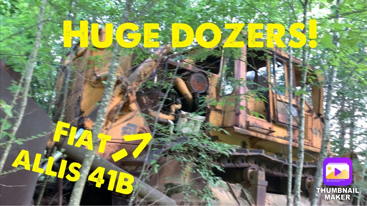 Exploring old Abandoned bulldozers at an abandoned strip mine!