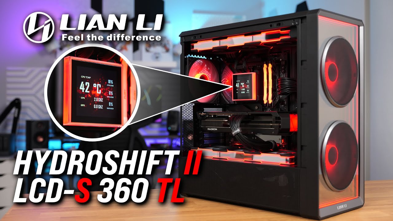 Обзор Lian Li Hydroshift II LCD-S — беспроводной, магнитный и идеально чистый!