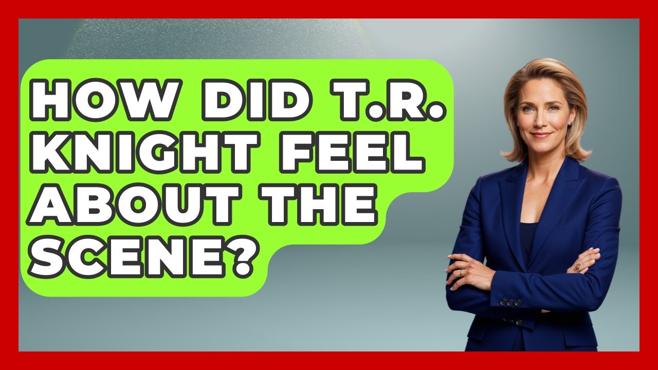 How Did T.R. Knight Feel About the Scene? | Soap Opera Insider