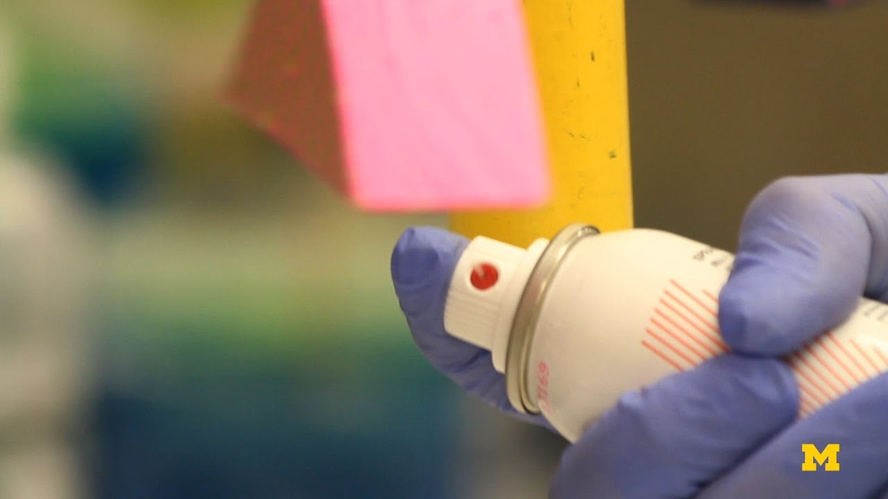 April 1st Prank: Cloaking spray in development at U-M