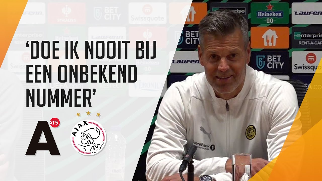 Bodø-coach Knutsen neemt niet op als Ajax deze zomer belt