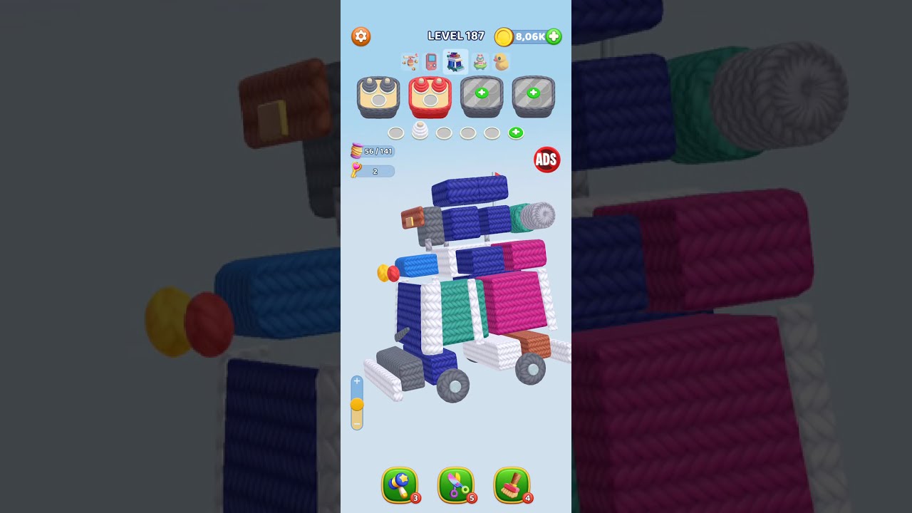 Yarn Fever level 187