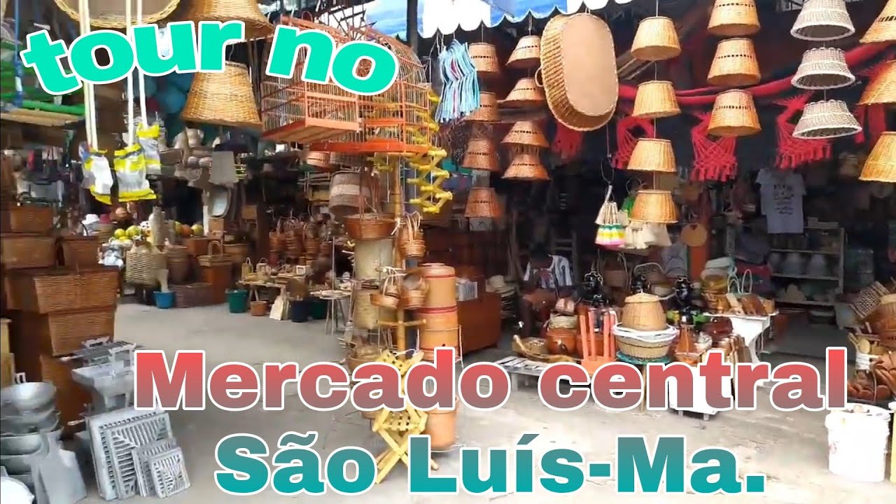 São Luís - MA. Mercado central - centro