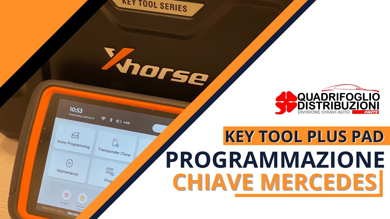 Xhorse VVDI Key Tool Plus Pad | Programmazione chiave Mercedes Benz