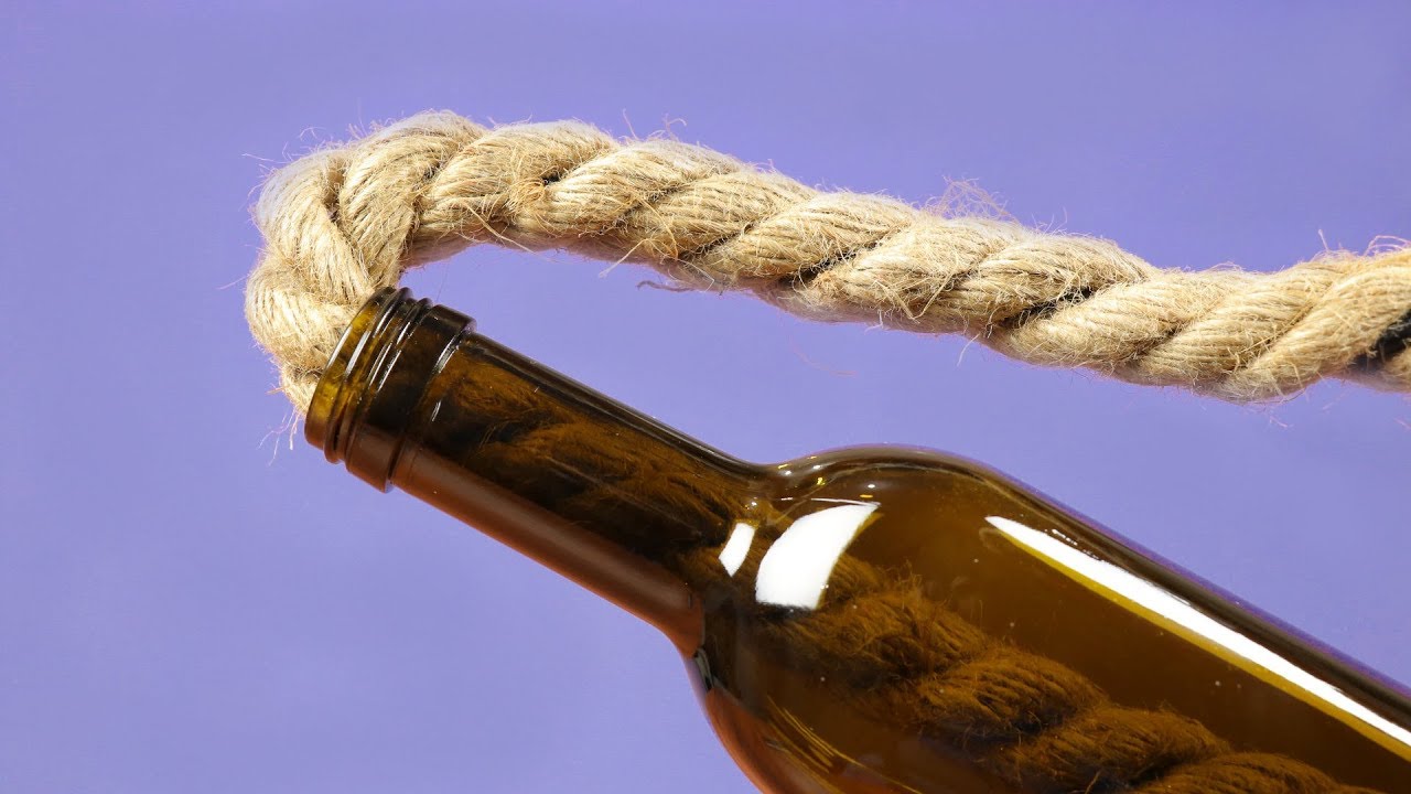 INCREÍBLE IDEA CON BOTELLA DE VIDRIO