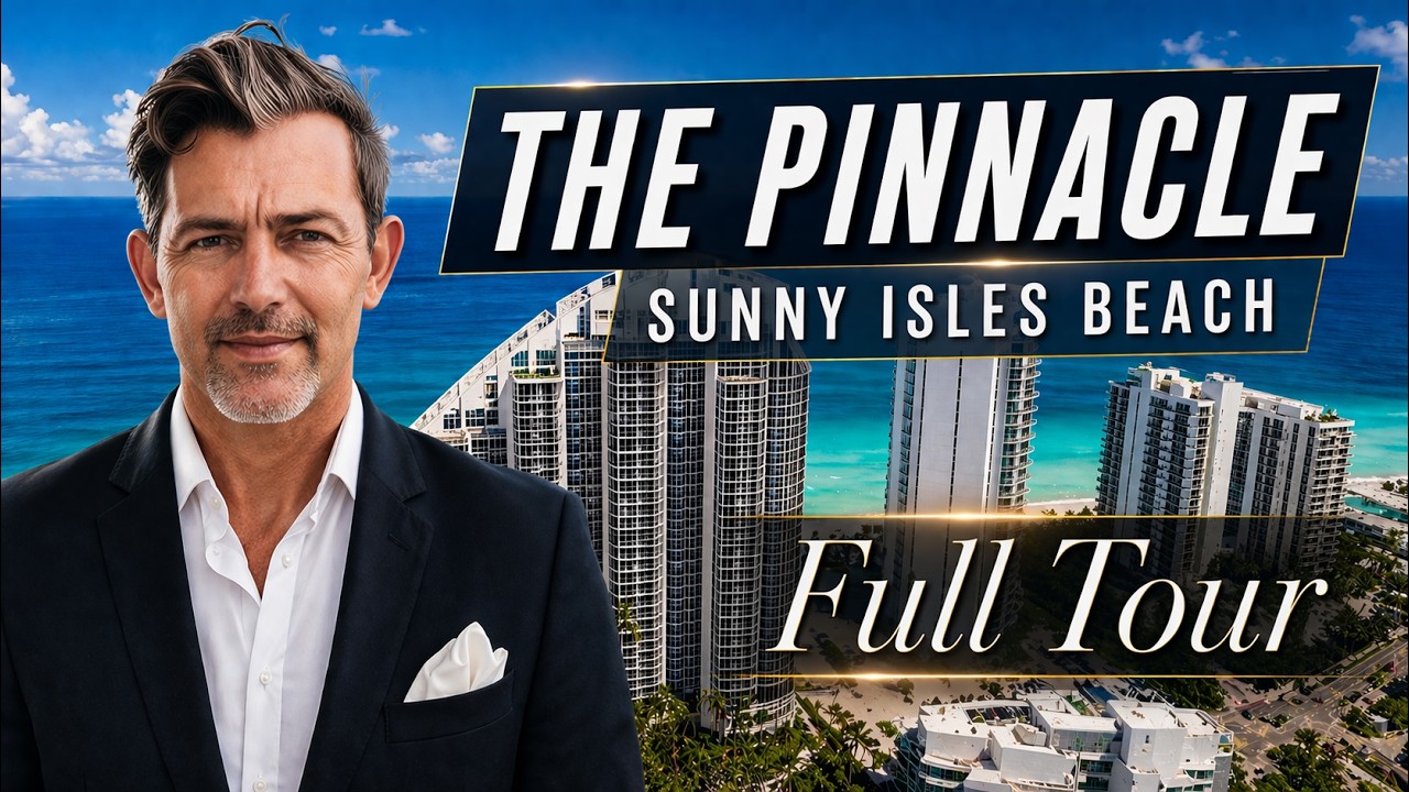 The Pinnacle Sunny Isles Beach Condo Tour | Oceanfront Living at 17555 Collins Ave