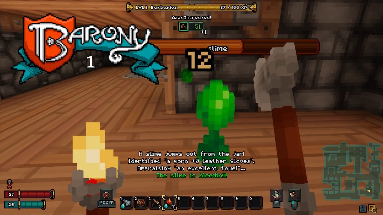 my husband and i no lifed this game all weekend | Barony (maybe part 1)