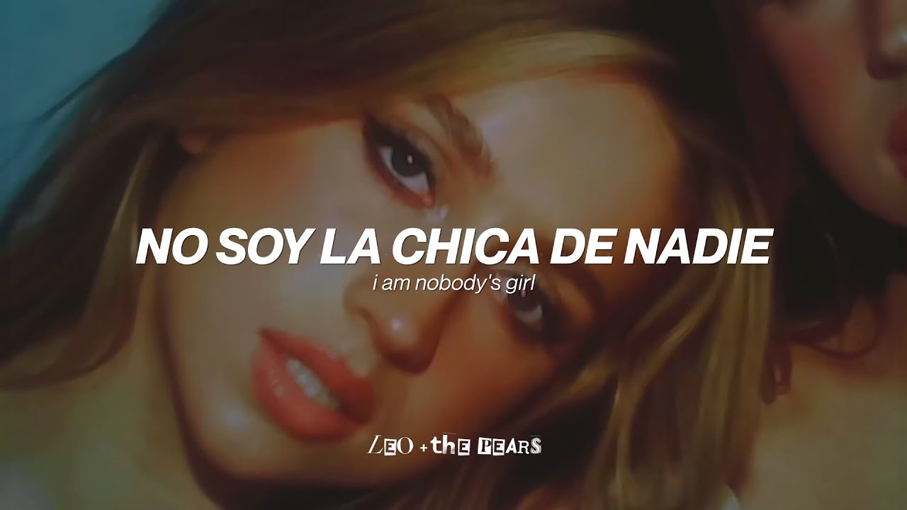 Tate McRae - NOBODY'S GIRL (Sub. Español + Lyrics)