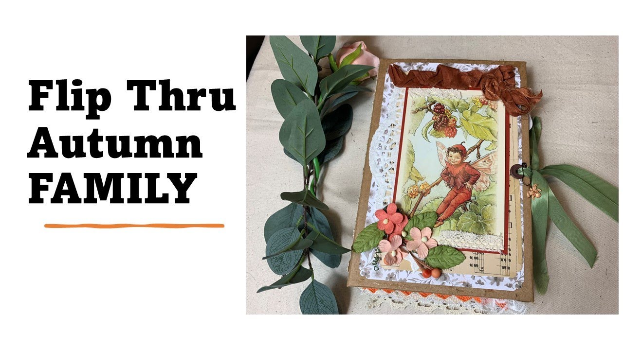 Flip Thru: Autumn Family Holiday Planner Junk Journal