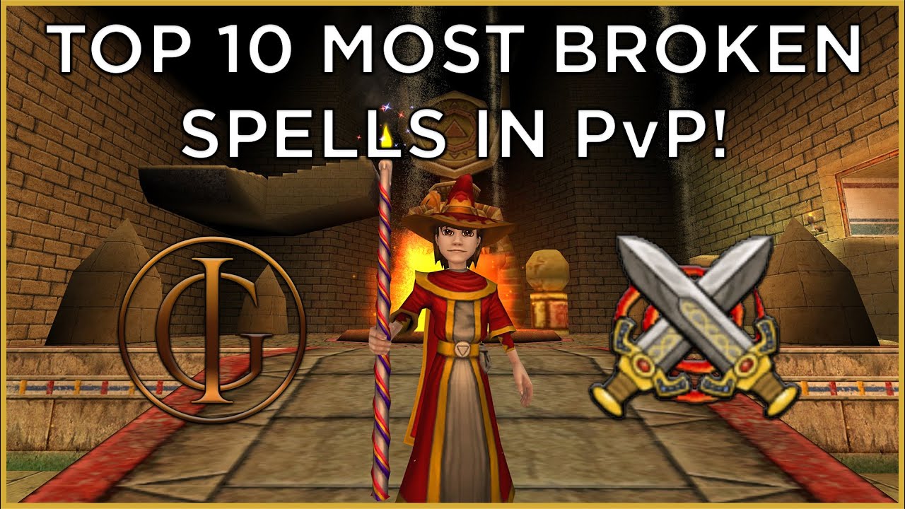 Top 10 Most BROKEN Spells in Wizard101 PvP!