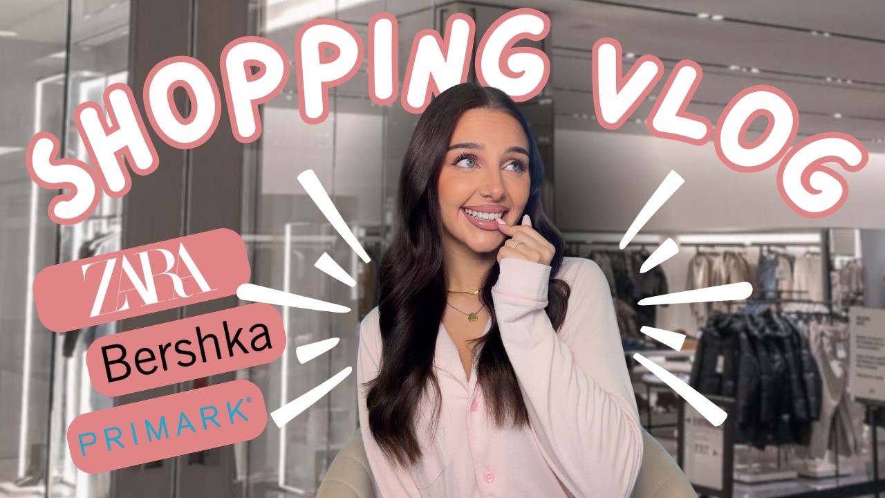 SHOPPING VLOG 🛍️  Zara, Bershka, Primark, Sephora | Cosa ho comprato?