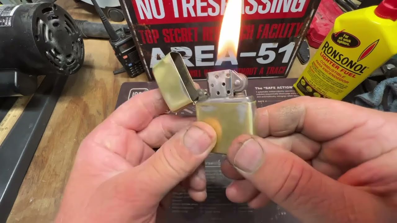 Reviving Memories: Restoring a 1994 Zippo Lighter from the Flea Market
