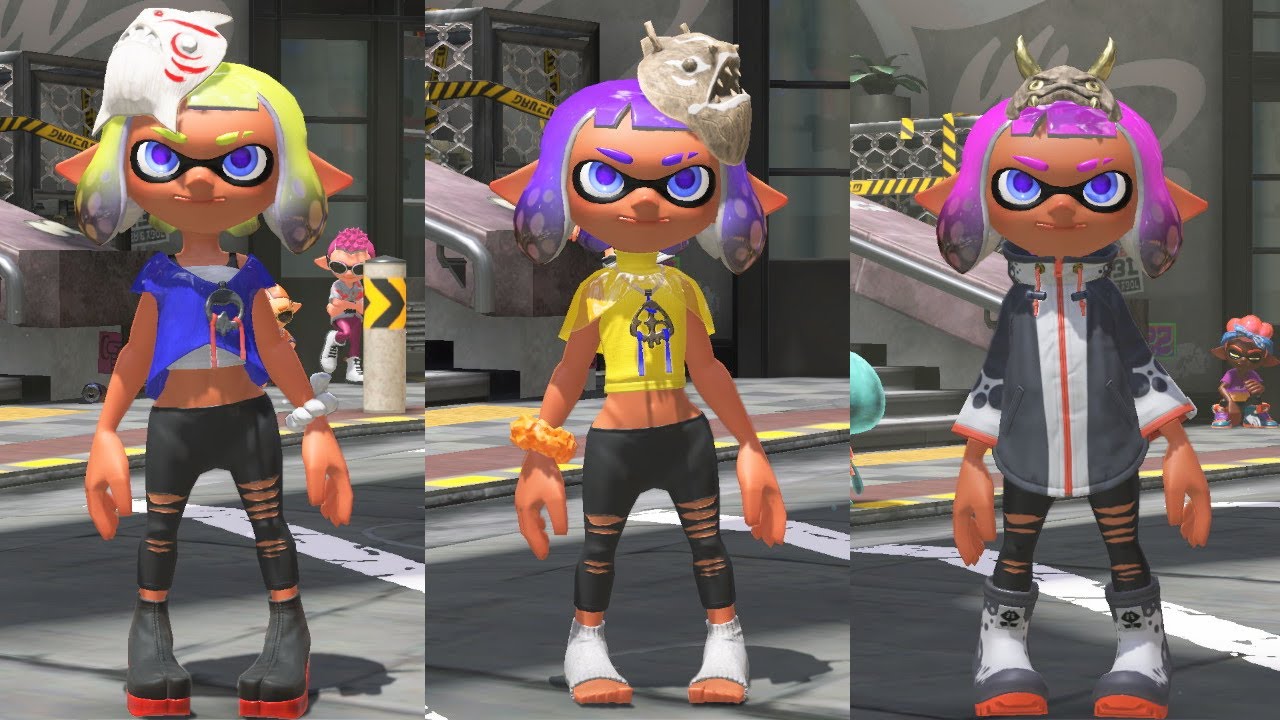 [Splatoon 3] Deep Cut Amiibo gear