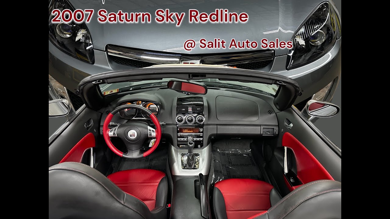 Low Mileage Saturn Sky Redline Turbo