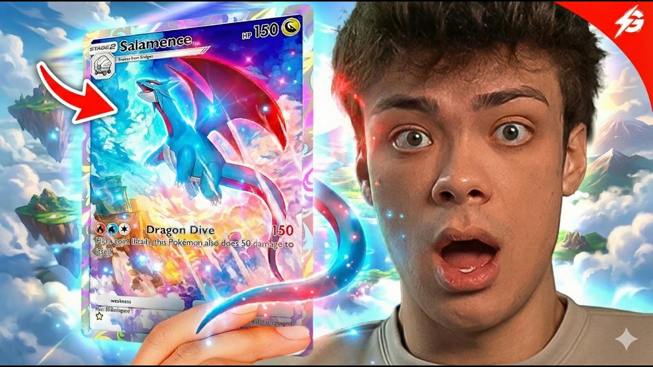 This is SALAMANCE in Pokemon TCG Pocket!