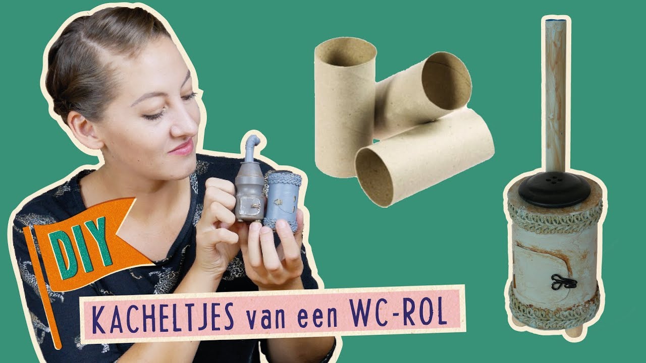 Knutselen & DIY // Kacheltjes van wc-rollen | Muizenhuis Tutorial