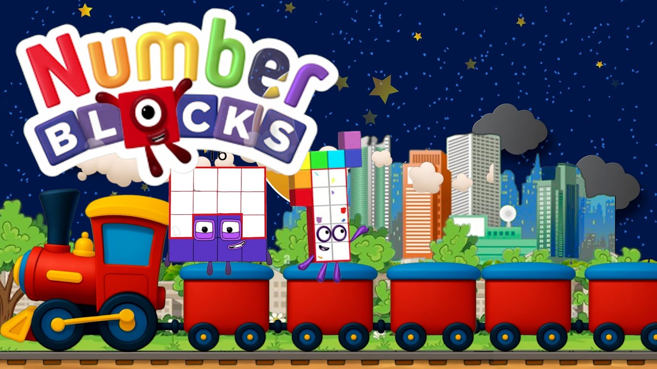 Let&rsquo;s Learn Sorting with Five! Super Sorter Fun | Numberblocks Series Train NEW counting 1 to 100