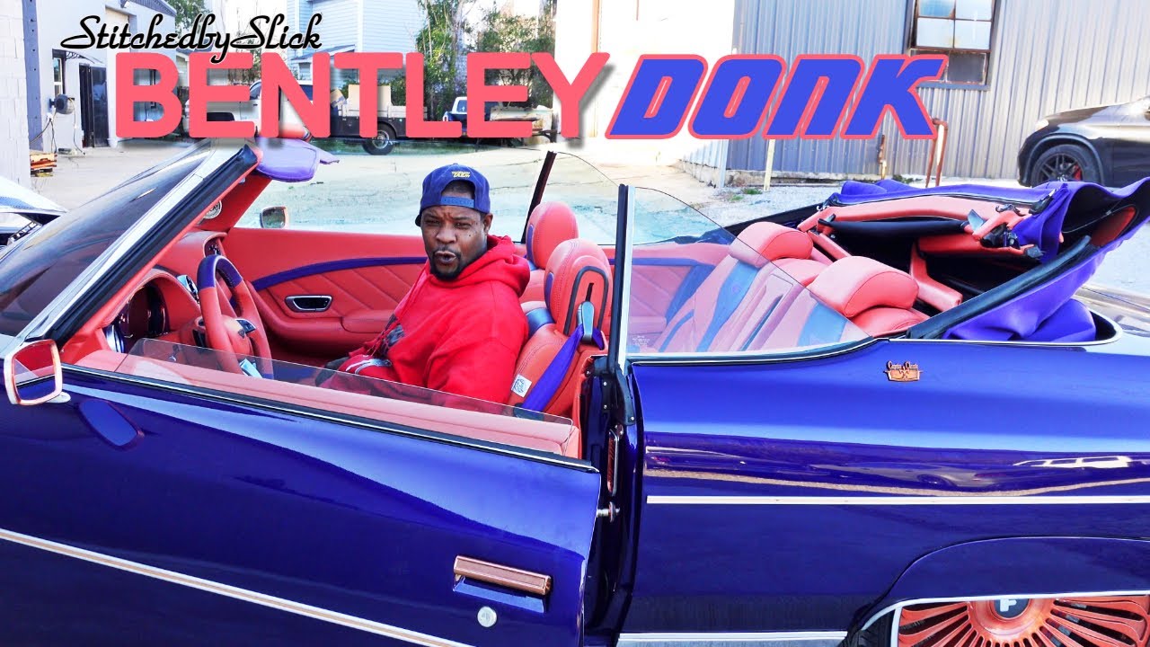 Сшитый Сликом интерьер Bentley, замененный на 73-футовый кабриолет Caprice Donk! WhipAddict