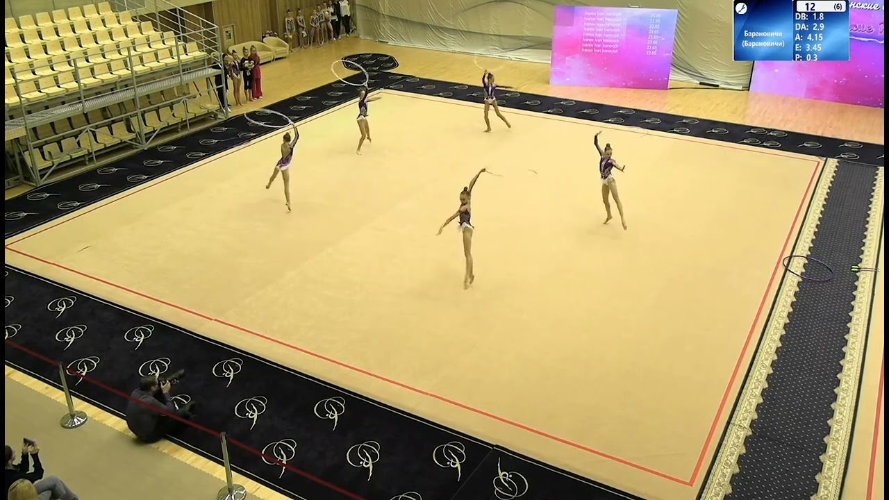 BELARUS national junior group team 5 HOOPS 2025
