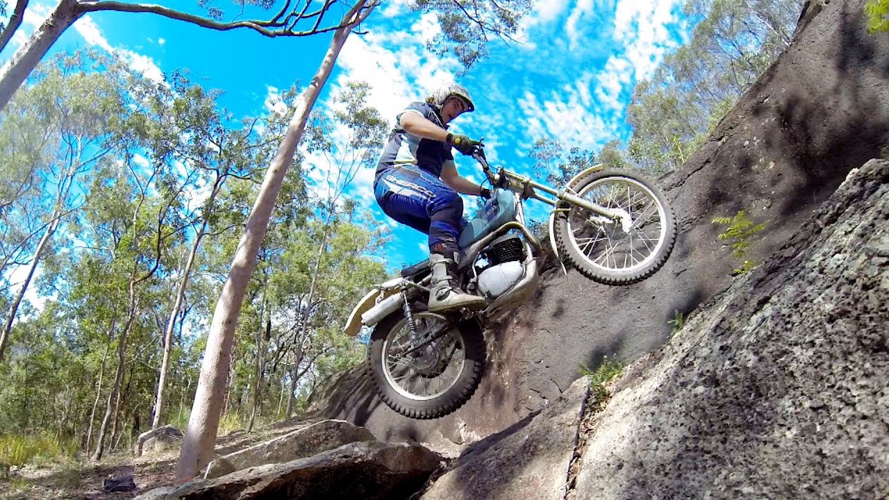 RISE OF THE TWIN SHOCKS: ancient trials bikes make a comeback