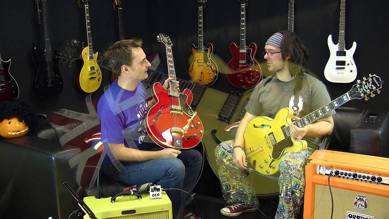 Epiphone 50th Anniversary 1962 Sheraton Reissue Demo Highlights