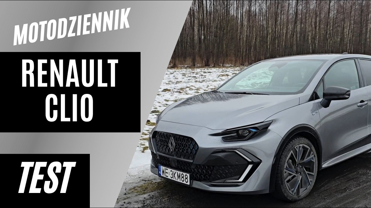 #Motodziennik test - nowe Renault Clio jest SUPER ale jest ZA DROGIE