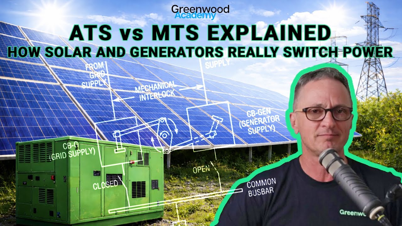 ATS vs MTS Explained: How Solar and Generators REALLY Switch Power - and how to ensure it’s failsafe