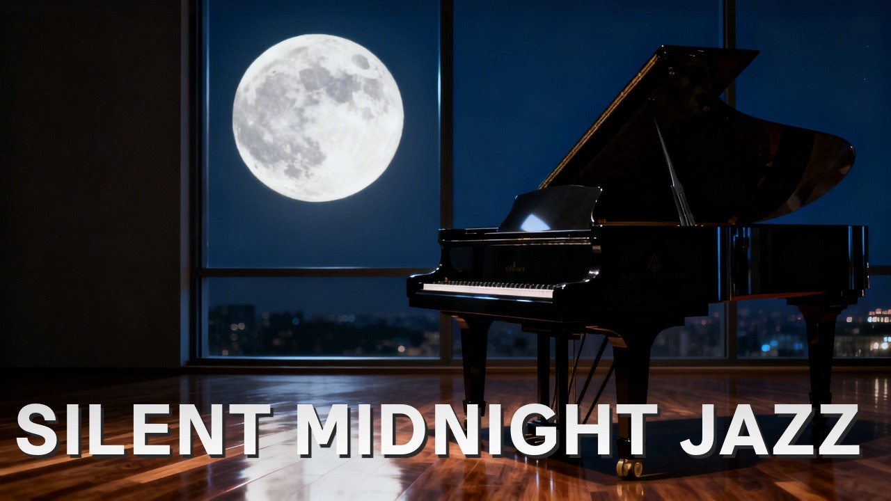 Silent Midnight Jazz✨ Deep Night Piano for Relaxation 夜