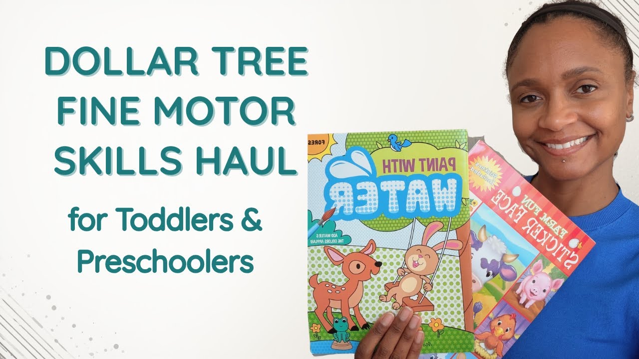 Dollar Tree Fine Motor Haul for Toddlers & Preschoolers