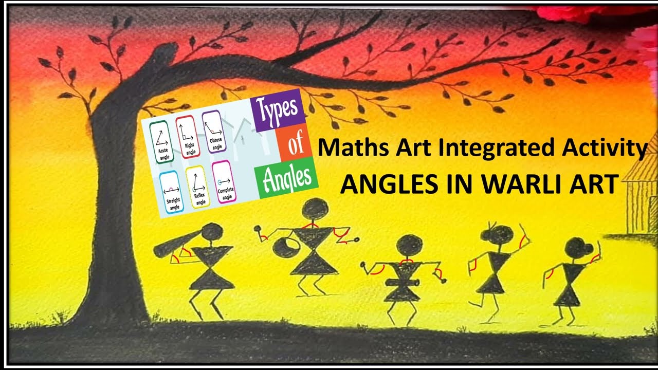 Angles Identifying | Types of Angles | Art Integrated Activity | Angles Activity
