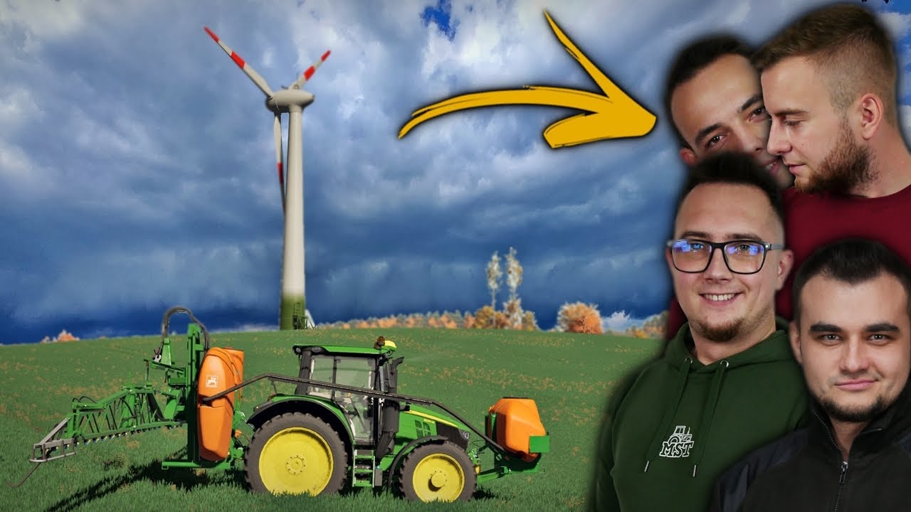 JANKUS WBIJA MI NA CHATE 😱 ŻNIWA SOI & OPRYSKI NOWEGO POLA  