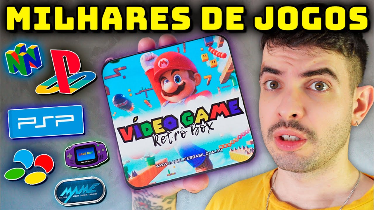 Comprei o Video Game Retro Box da Shopee com 150 MIL Jogos (Vale a pena?)