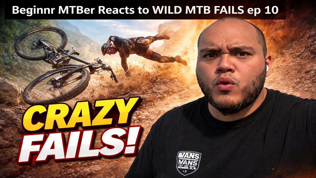 Beginner MTBer Reacts to WILD MTB FAILS | Ep 10 Crazy Crashes & Brutal Wipeouts