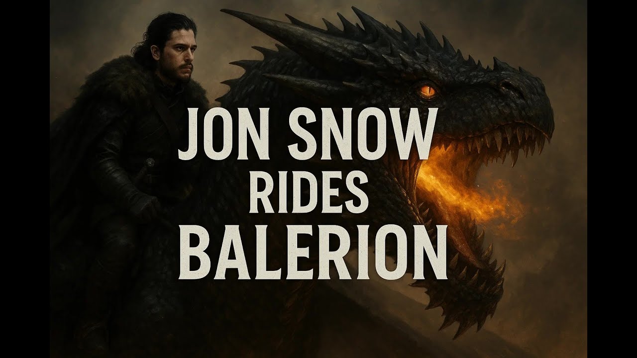 What if Jon Snow Rode Balerion the Black Dread?