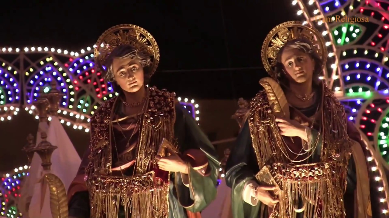 TRANI - Festa liturgica SANTI MEDICI COSMA e DAMIANO - Processione cittadina