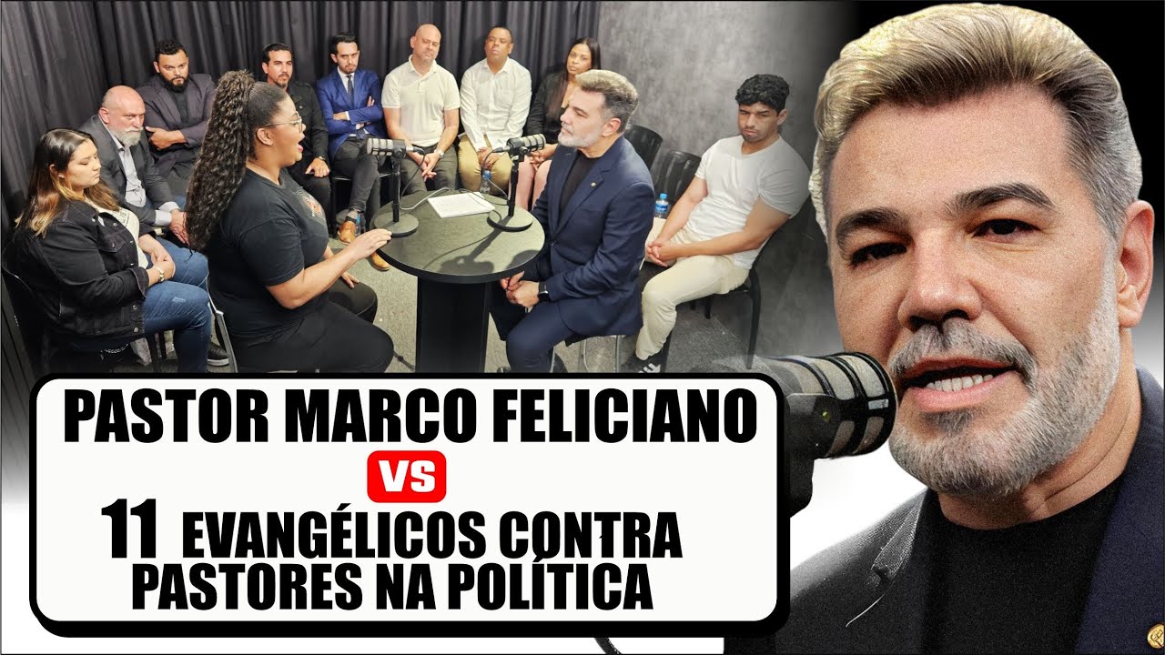 1 PASTOR POLÍTICO X 11 EVANGÉLICOS CONTRA PASTORES NA POLÍTICA | FT. PR MARCO FELICIANO 