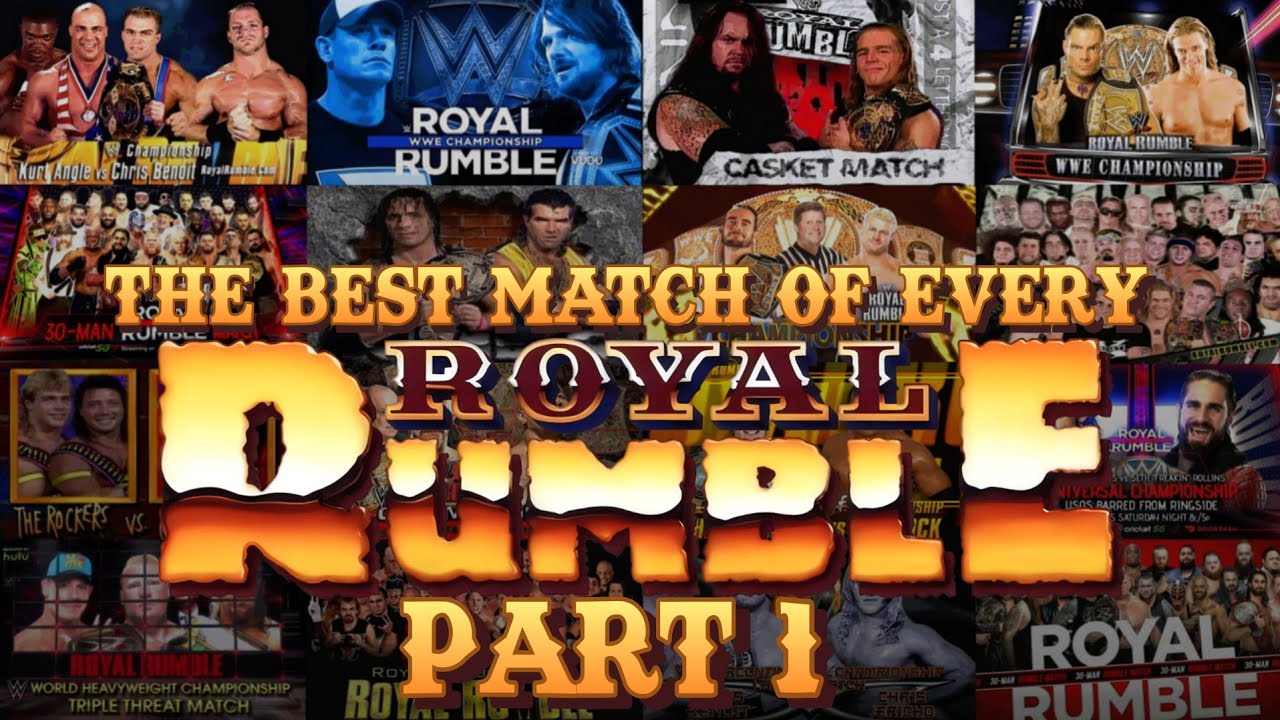 The Best Match of Every Royal Rumble (1988-2024) part1