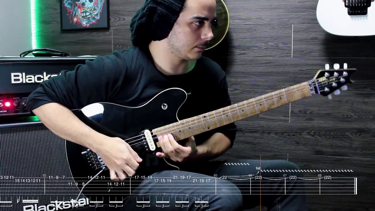 Angra -  Angels and Demons (Full Solo) + TABS