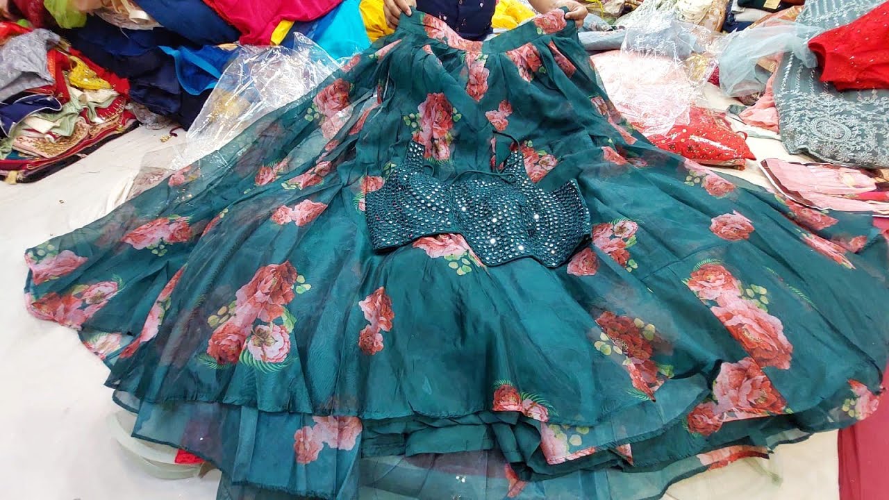 chickpet wholesale lehenga crop top collection & gowns |WhatsApp orders available| Sangam hi fashion